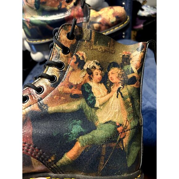 Dr Martens William Hogarth Renaissance Size 12/EU 45 - Picture 4 of 8